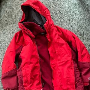 Lands End 2-piece winter coat - Youth Size M (10-12)